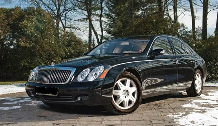 Чорний Maybach 57 Чорний Maybach 57