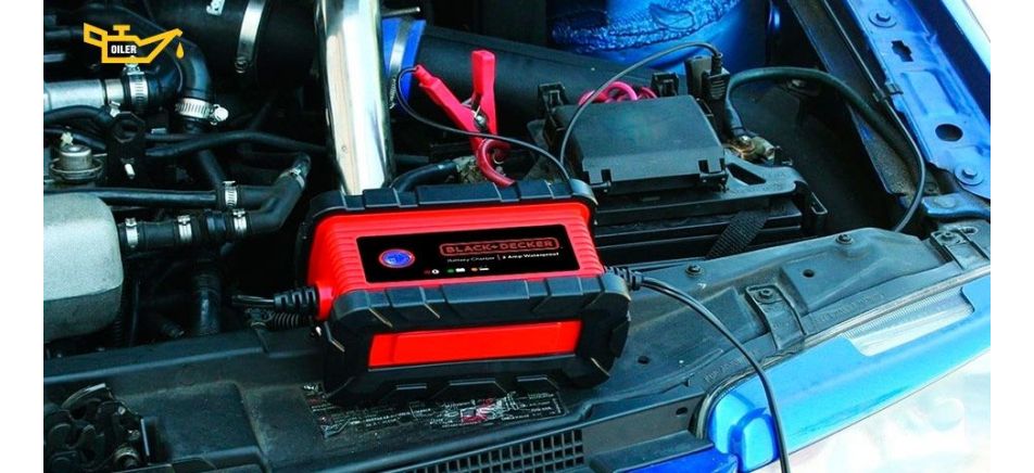 заряджання автомобільного акумулятора