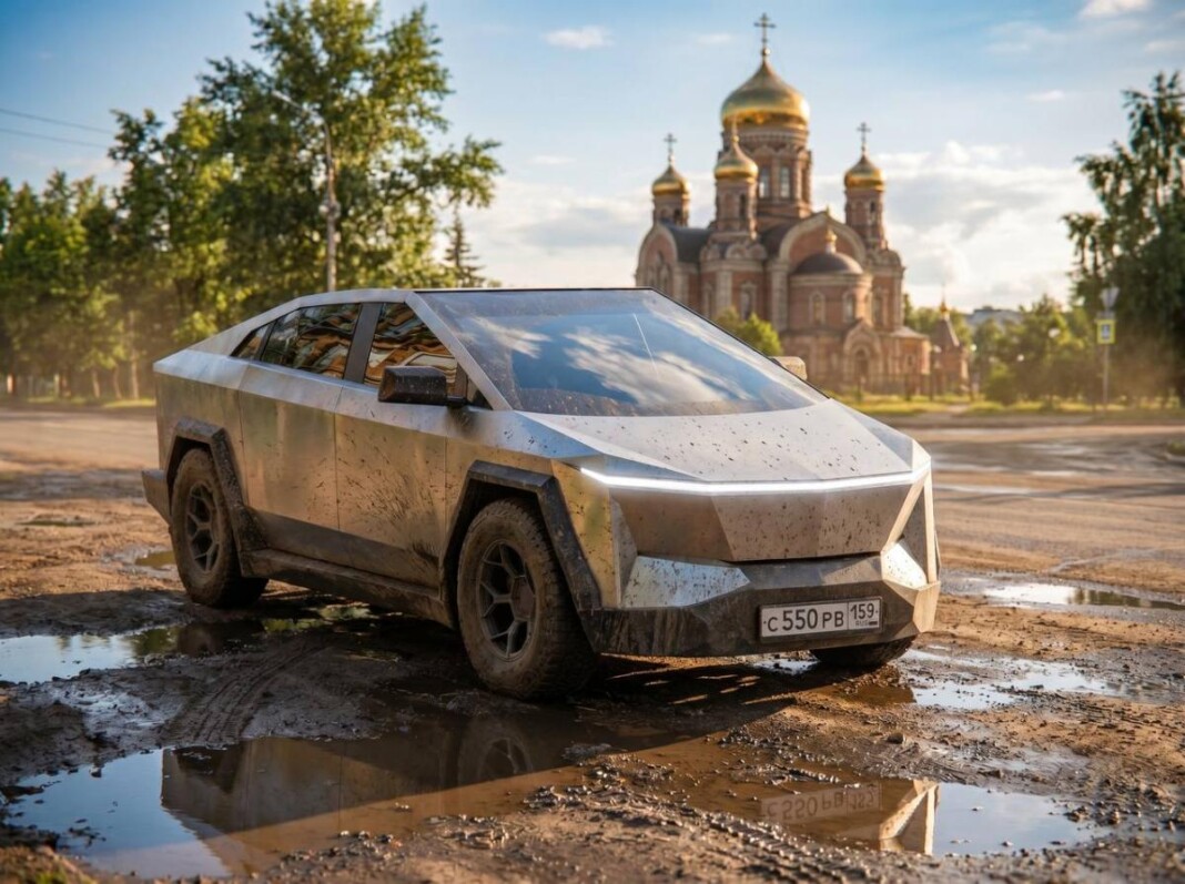 Плагіат Tesla Cybertruck