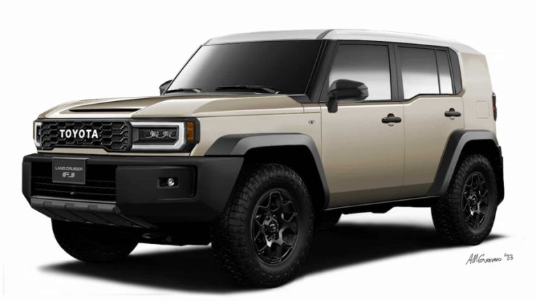 Короткий позашляховик Toyota Land Cruiser FJ показали на нових зображеннях AMPERCAR com